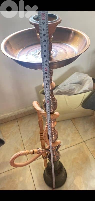 أرغيلة  نحاس  نضيف  وزن  ٢ كيلو  بيروت  الأشرفية  ٣٥  دولار   ٠٣٧٢٣٨٩٥ 4