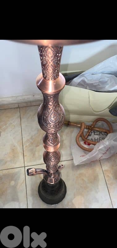 أرغيلة  نحاس  نضيف  وزن  ٢ كيلو  بيروت  الأشرفية  ٣٥  دولار   ٠٣٧٢٣٨٩٥ 5