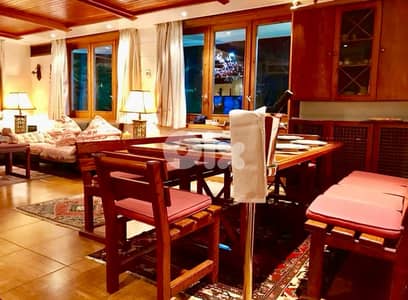 Faraya Mzaar prime location, chalet with garden