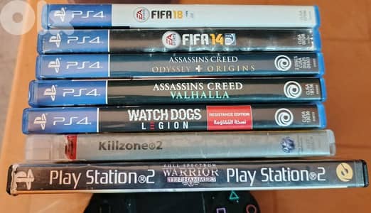 ps4 PS3 ps2 original games