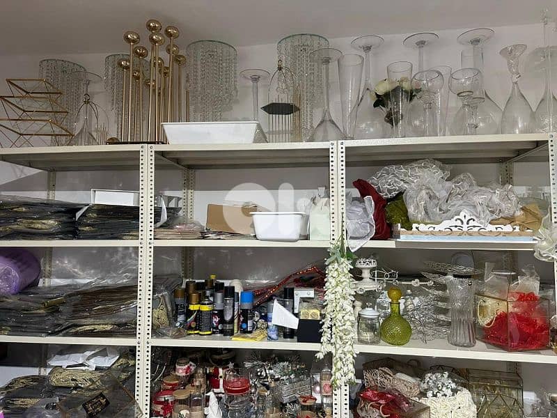 بداعي السفر للبيع تجهيزات ديكور لكافة المناسبات 03246377 3