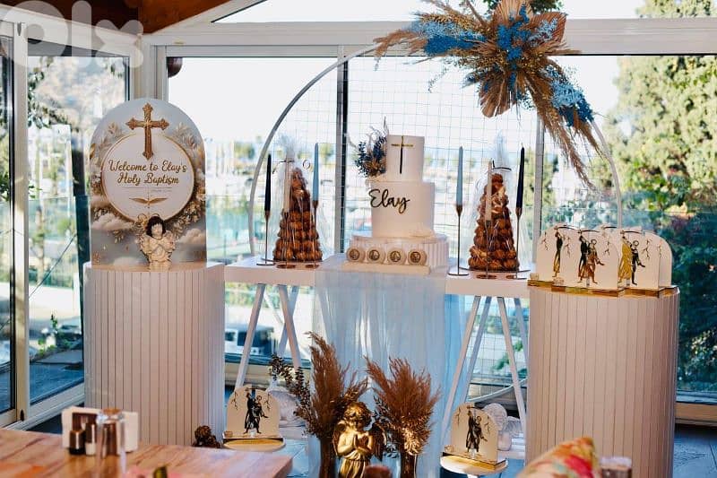 بداعي السفر للبيع تجهيزات ديكور لكافة المناسبات 03246377 9