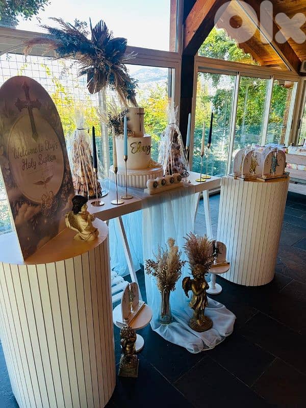 بداعي السفر للبيع تجهيزات ديكور لكافة المناسبات 03246377 10