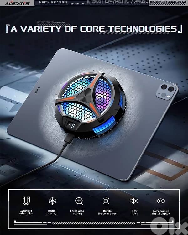 ACEDAYS Tablet Magnetic Cooler 2