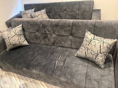 2 sofa beds like new