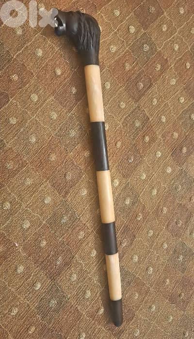 Antique Ivory-Headed Gentleman's Cane