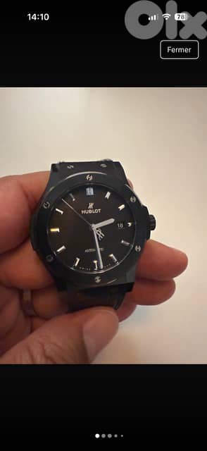 WATCH HUBLOT CLASSIC FUSION BLACK MAGIC