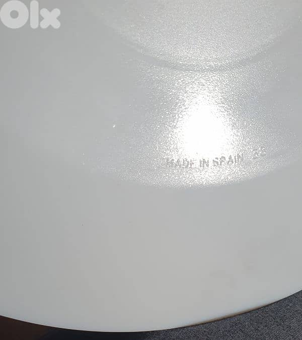 4 pizza plate Bormioli Rocco Ronda  33cm محفور حفر صنع في إسبانيا 5