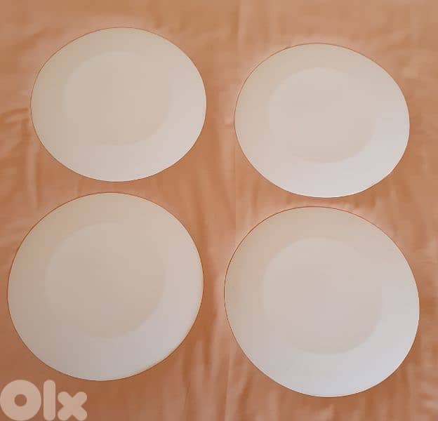 4 pizza plate Bormioli Rocco Ronda  33cm محفور حفر صنع في إسبانيا 9
