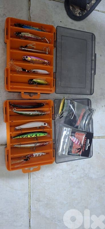 NOEBY Complete Fishing Kit – Rod, Reel, Bag & 20 Lures (Ready to Fish) 1