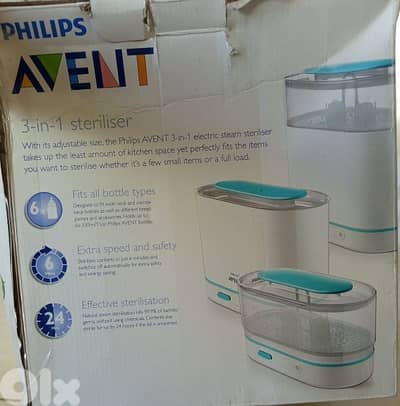 Avent 3 in 1 steriliser
