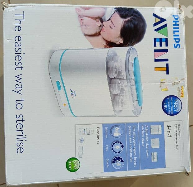 Avent 3 in 1 steriliser 5