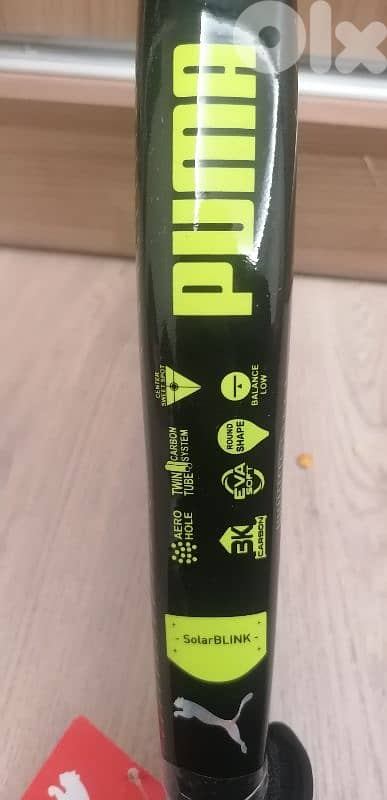 Brand new PUMA SolarBLINK Padel racket 1