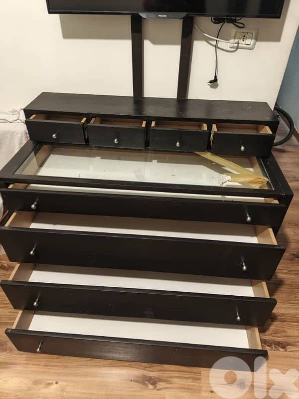 غرفه نوم كامله خشب ملبس شغل استقبال 2