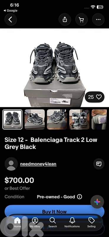 Balenciaga track 2 3