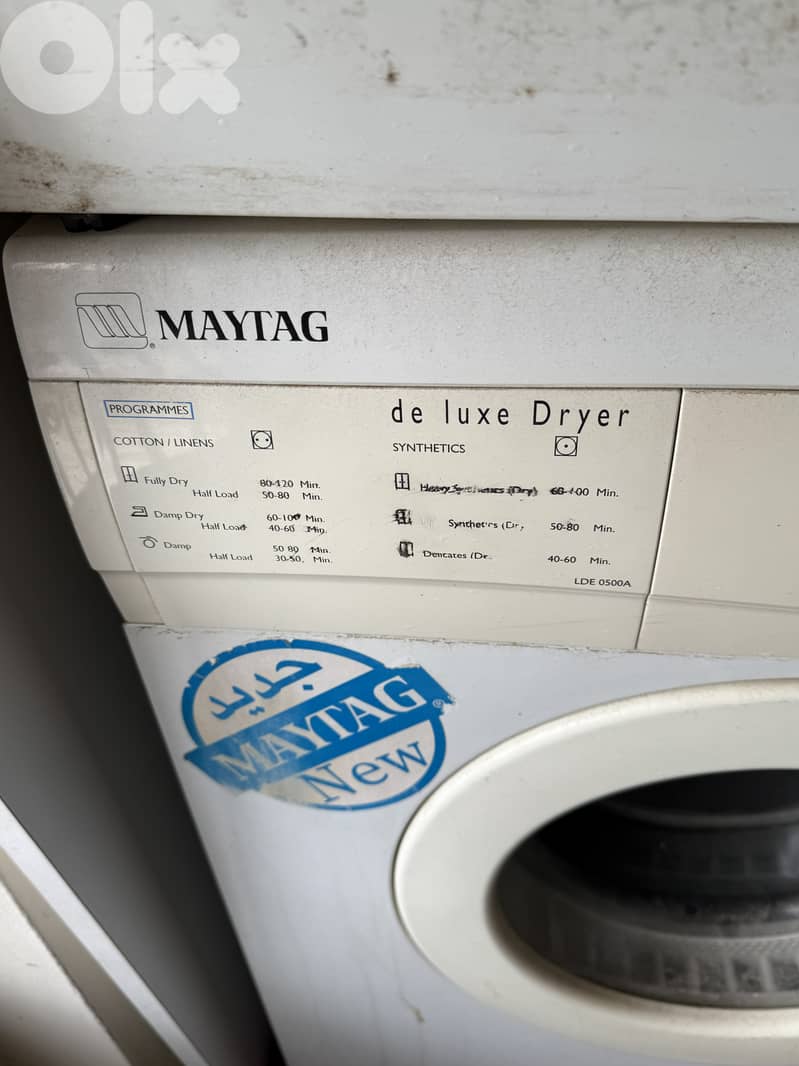 4 pieces - washer dryer jelleye fridge 4