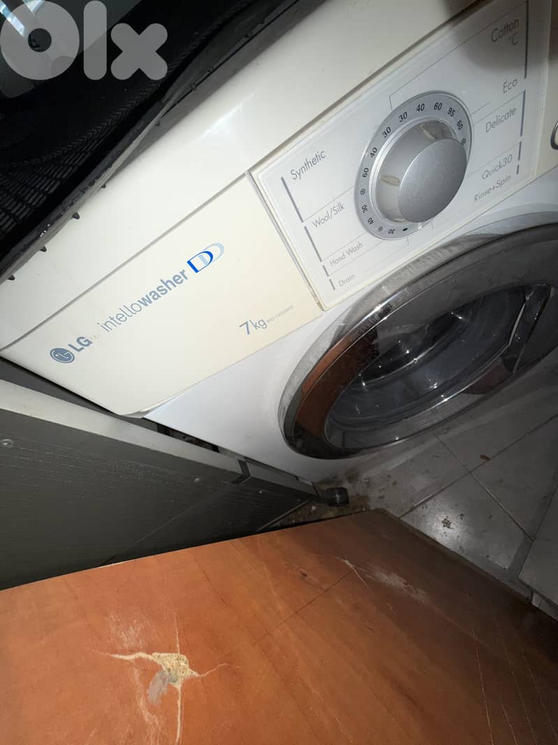 4 pieces - washer dryer jelleye fridge 5