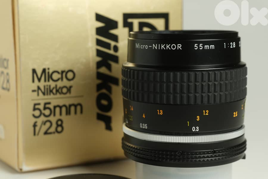 Nikon Ai 24mm f2.8 + macro 55mm f2.8 3