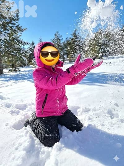 تياب تلج شبه جديدة