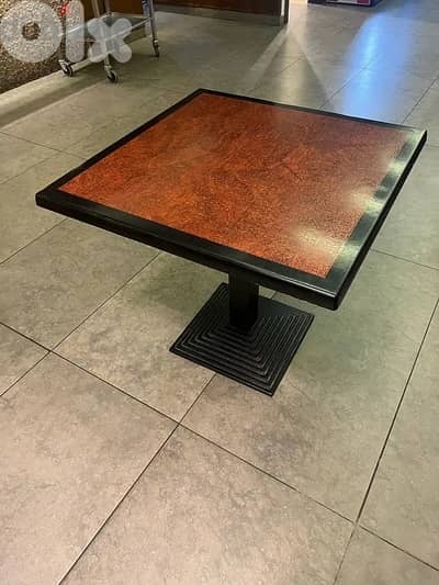 Resin Tables - Ideal for Restaurant / Cafe
