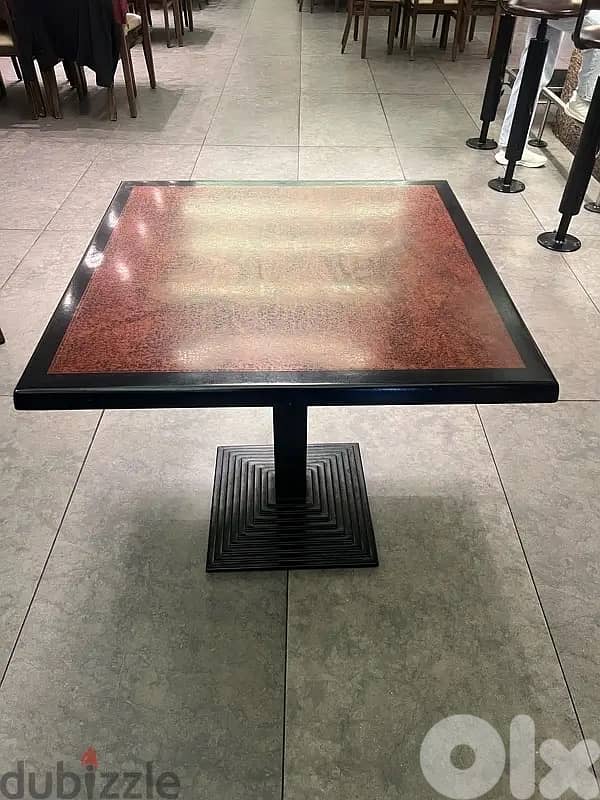 Resin Tables - Ideal for Restaurant / Cafe 1