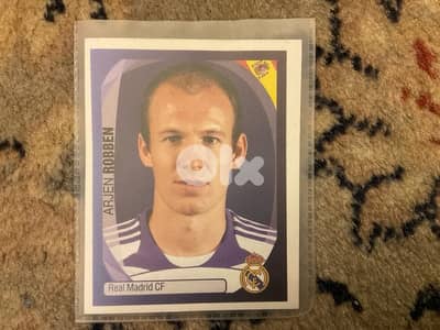 ARJEN ROBBEN 2007-2008 champions league sticker