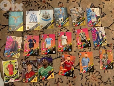 60 original PANINI cards