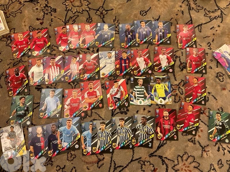 60 original PANINI cards 1