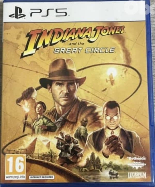 indiana jones & Stellar Blade Ps5 Used Like New 1