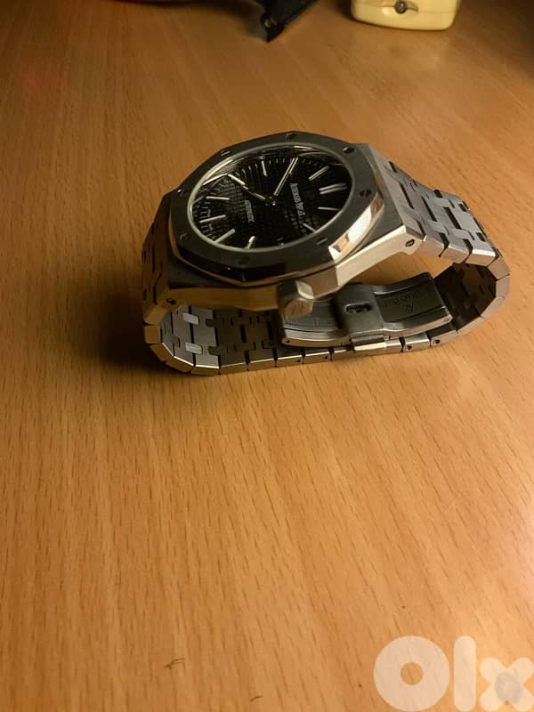 AP 41mm black dial swiss machine 1