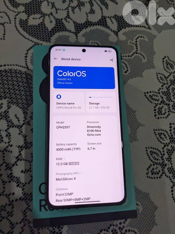 oppo reno 8 pro 5G 2