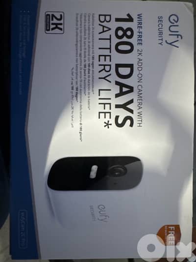 Security Camera - CCTV - EUFY Security - Wire free - 2C Pro