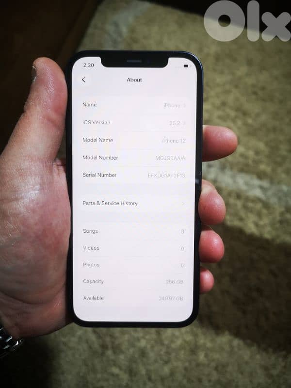 I Phone 12 ( 256 GB Memory) used like New 8