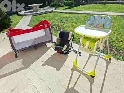 Crib+ Car Seat Stage 2+ High Chair