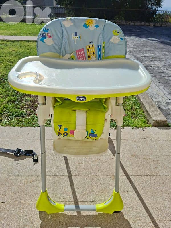 Crib+ Car Seat Stage 2+ High Chair 1