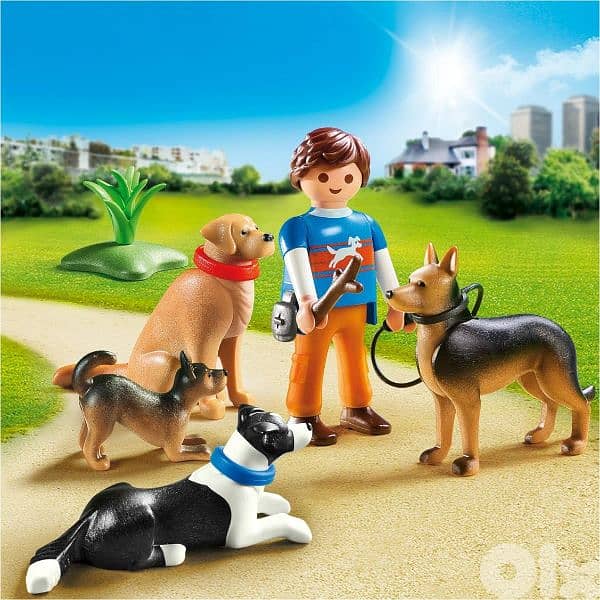 Playmobil 9279 (Limited Quantity) (City Life - Dog Trainer) 1