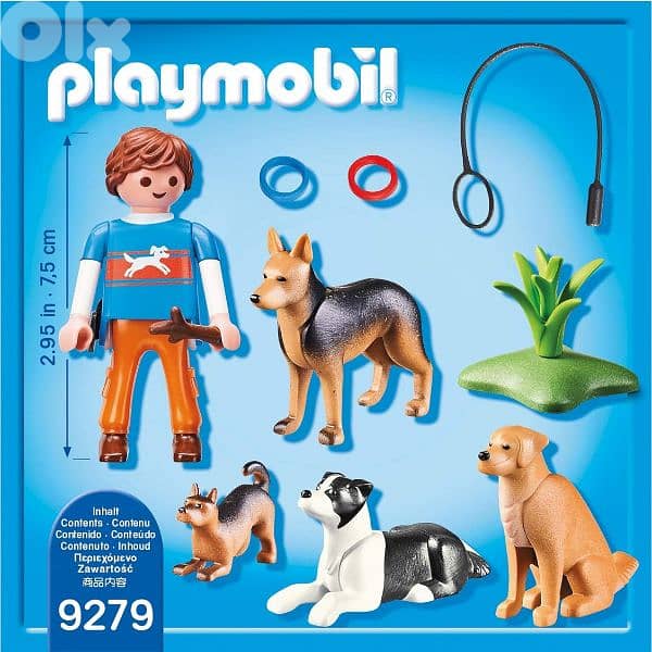 Playmobil 9279 (Limited Quantity) (City Life - Dog Trainer) 3