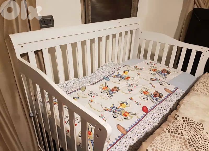 Ta5t تخت crib size l farshi 70×100 wfi kaza level lal farshi 1