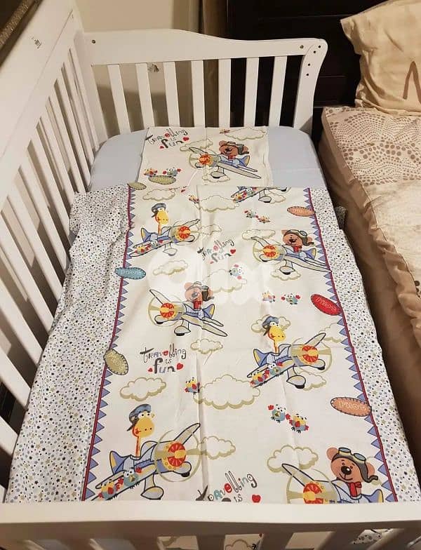 Ta5t تخت crib size l farshi 70×100 wfi kaza level lal farshi 2