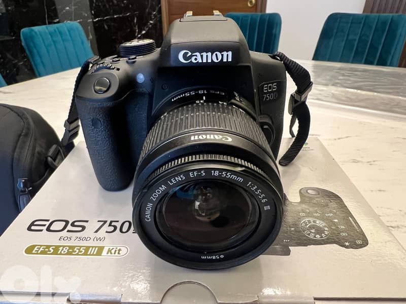 Canon EOS 750D (like brand new) 1