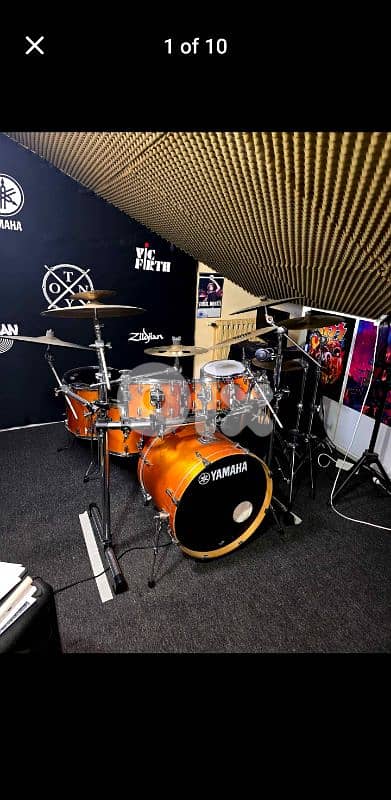 Yamaha drums stage custom 7 pieces