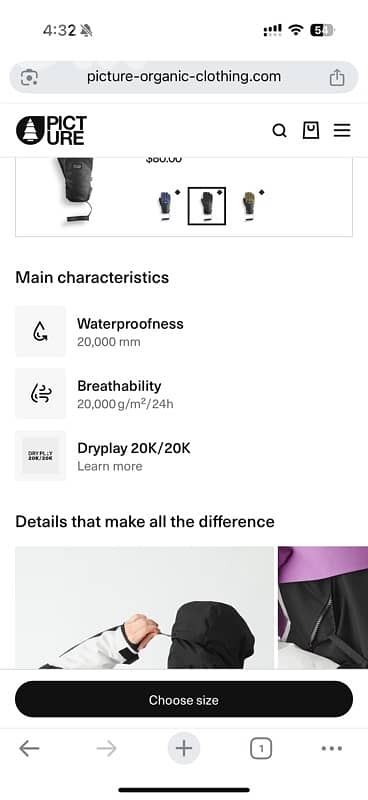 Picture Organic Clothing Ski and Snowboard Jacket 3