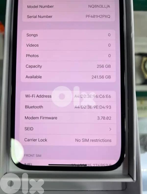 Iphone 14 promax 256gb  ( customs not paid) 3