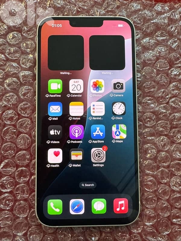 iphone 14plus تطبيع خفيف بالشاشة ما مبين عالاسود (دون جمرك ) 1