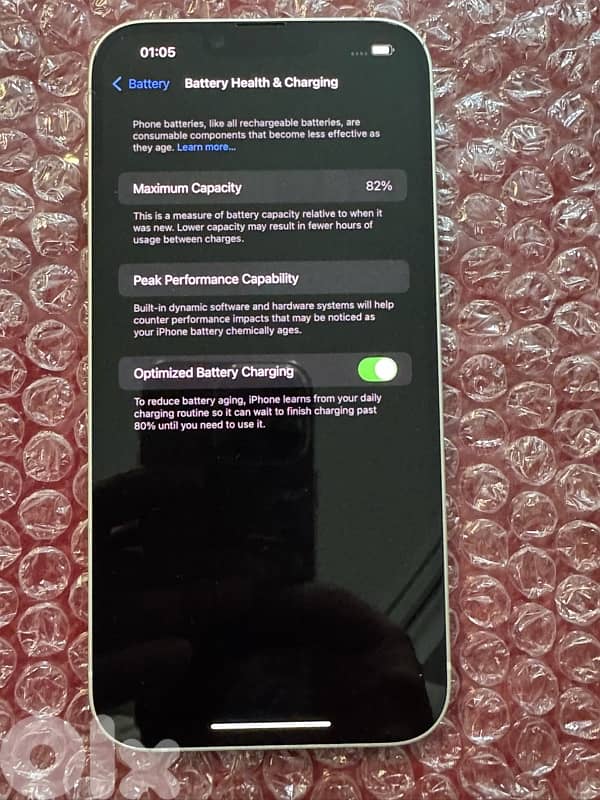 iphone 14plus تطبيع خفيف بالشاشة ما مبين عالاسود (دون جمرك ) 2
