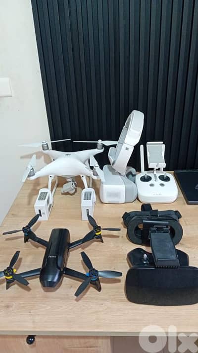 dji fpv drone + bebop drone all for 1 price