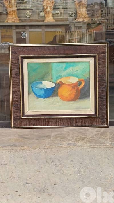 لوحة رسم زيتي اوروبية