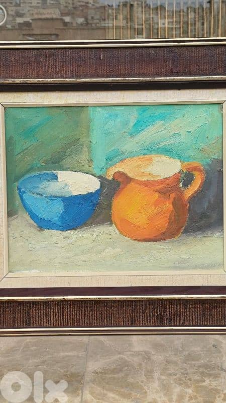 لوحة رسم زيتي اوروبية 3