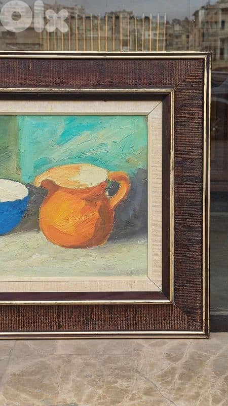 لوحة رسم زيتي اوروبية 4