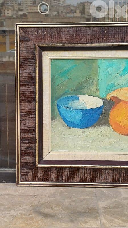 لوحة رسم زيتي اوروبية 5